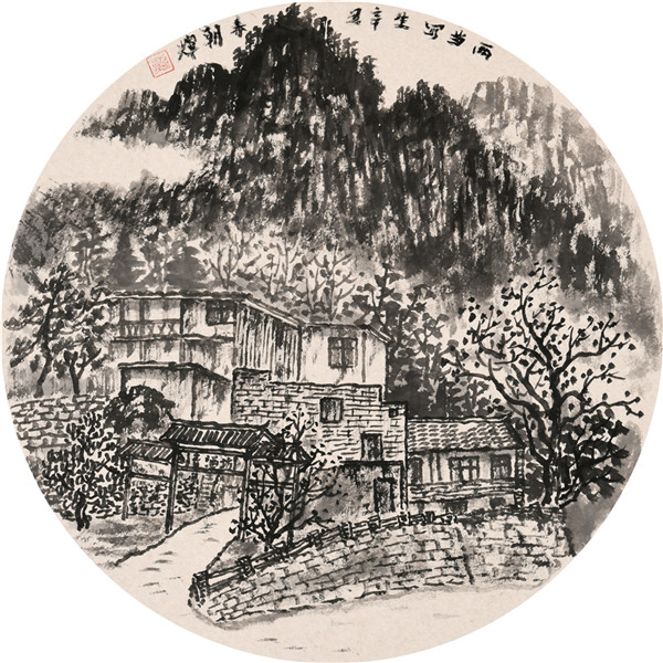 甘肃两当采风写生作品