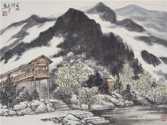 《秦岭上坝河》