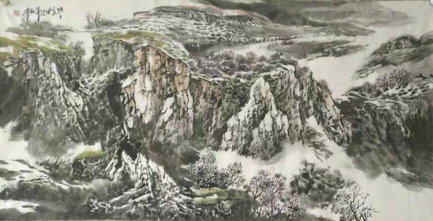 康平老师国画作品