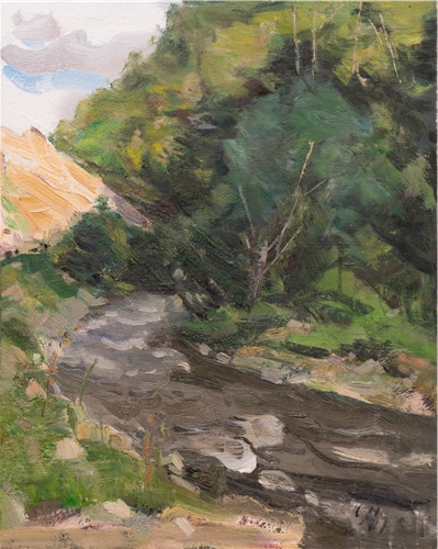 李豪油画作品
