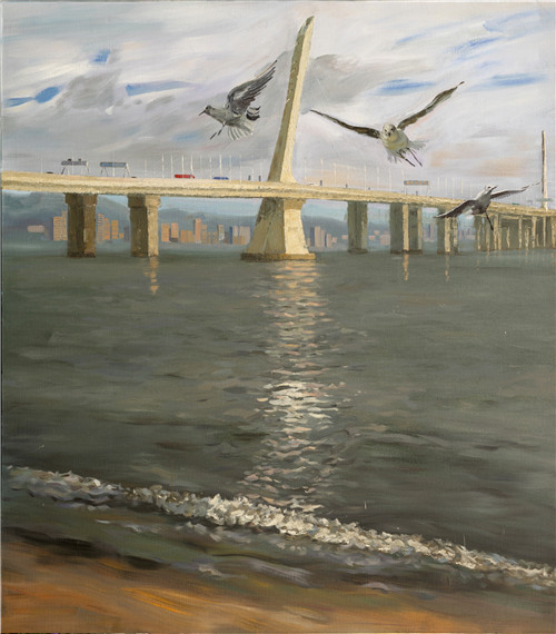 李豪油画作品