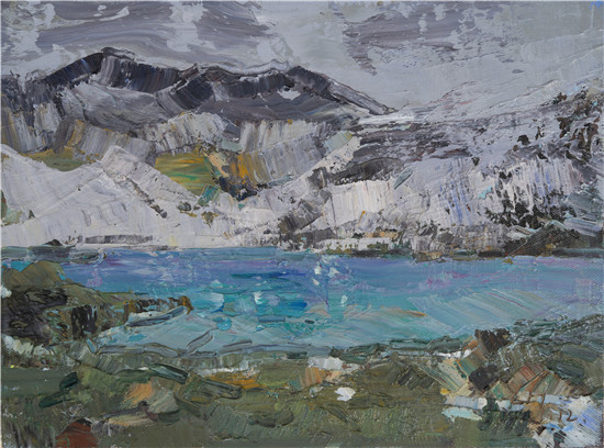 李豪作品《圣湖》