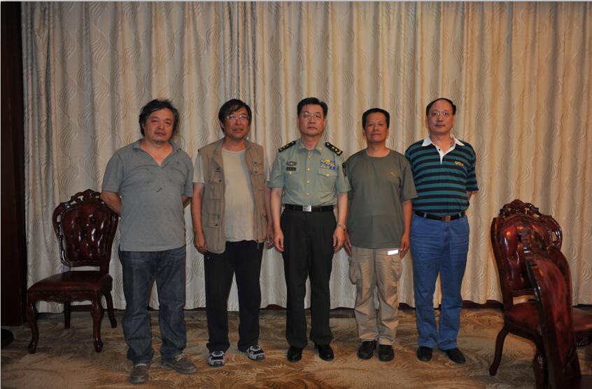 王建民中将与关中四才子