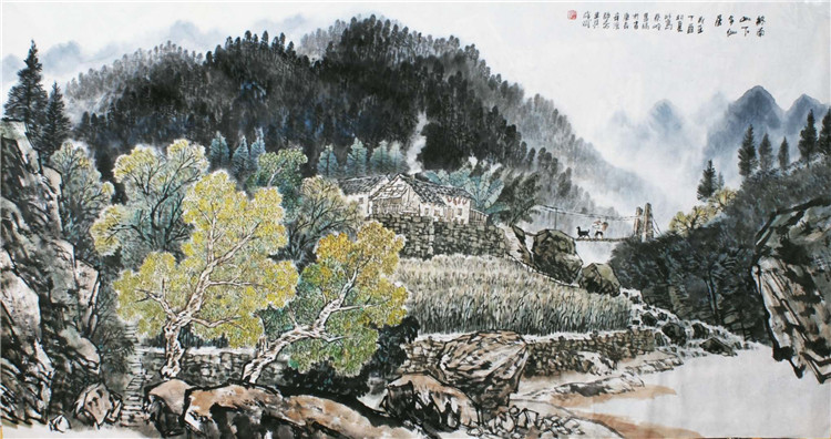 吴成斌国画作品