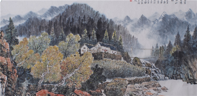 吴成斌国画作品