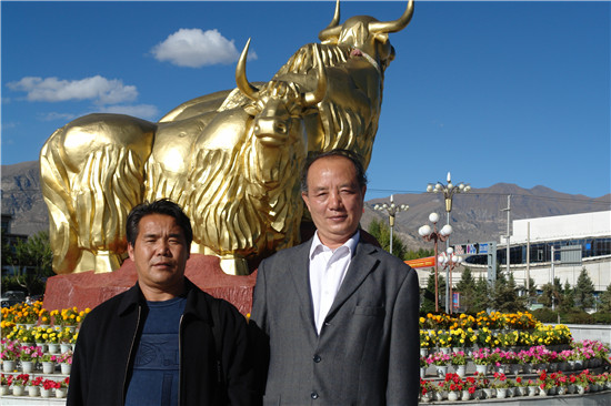 2008年赴西藏考察