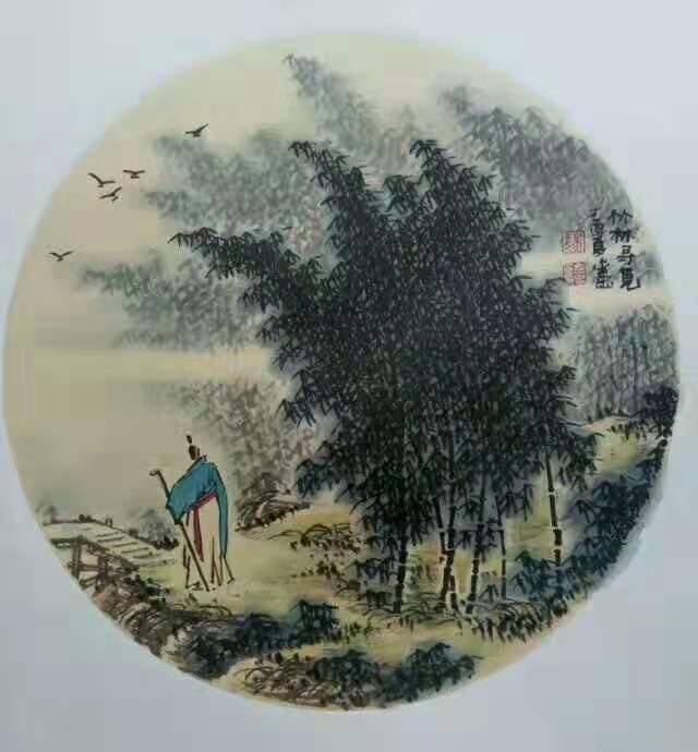 朱金忠国画作品