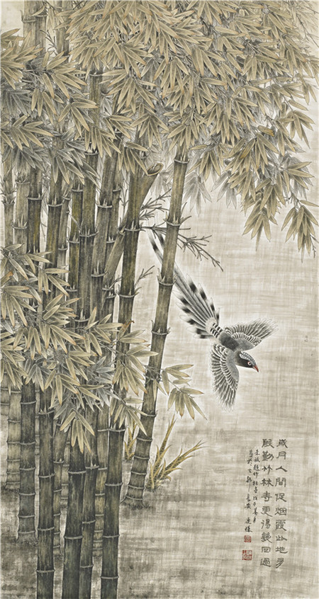 张连珠老师国画作品