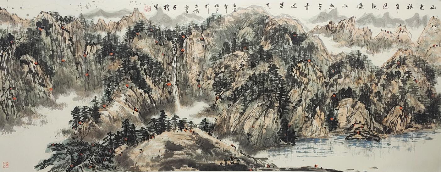 左权国画作品