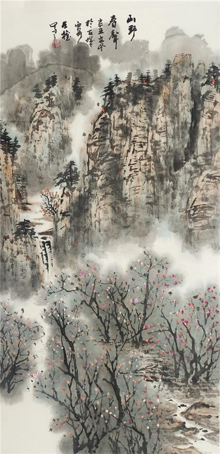 左权国画作品
