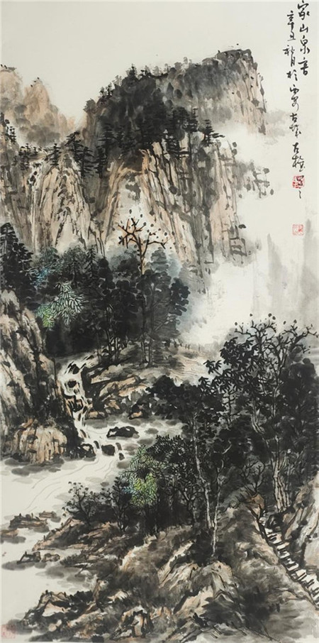 左权国画作品